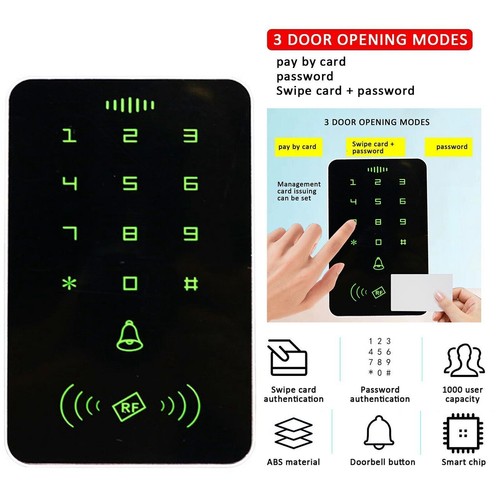 Security Password Smart Door Lock + RFID Card Reader Keypad Entry Access Control - Picture 6 of 12