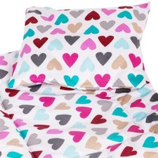 Goldkids- Kinderbettwäsche für Kinderwagen oder Wiege Garnitur Bettwäsche 39x30