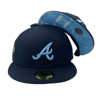 Atlanta Brave Cloud under visor World Series New Era 59fifty