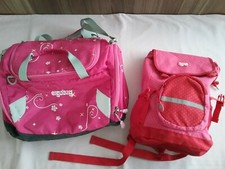 Ergobag Sporttasche pink Blumen+ kl. Rucksack TCM pink