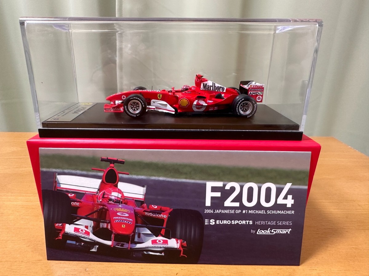 新品未展示】1/43 Look Smart FERRARI F2004 2004 JAPANESE GP #1