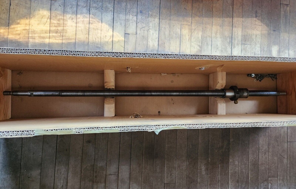 Clausing Hurco X Axis Ball Screw Ballscrew w/ nut for repair | eBay