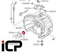Gearbox Input Shaft Oil Seal Fits: Subaru Legacy Twin Scroll 6 Speed