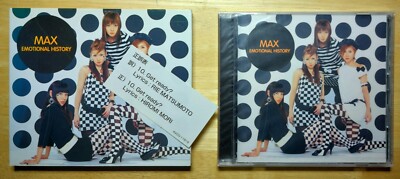MAX Emotional History CD Japan Import Avex Trax 2001 NEW SEALED