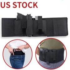 Tactical Belly Band Holster Concealed Pistol Gun Carry Waist Holster Under Shirt