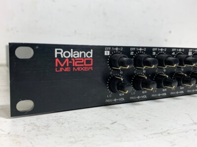 Roland M-120 LINE MIXER 12 Channel Rack Mountable | eBay