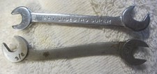 2 tools,Indestro Super 11/32” x 3/8” Small Ignition 4-Way Angle Wrench 897 VTG