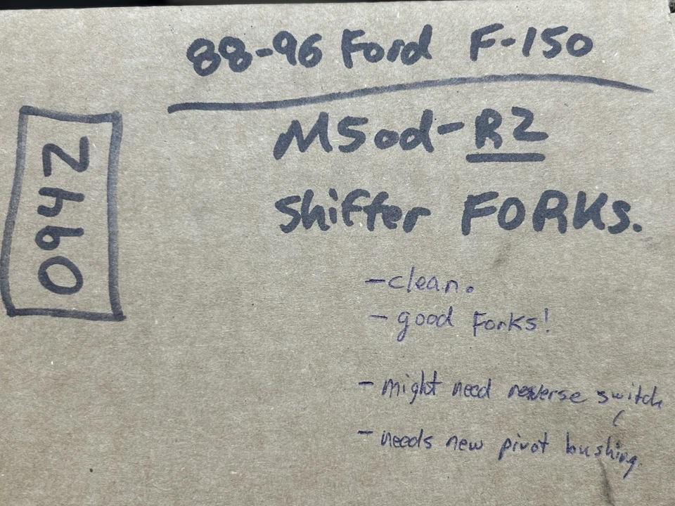 Cuadro base superior palanca de cambios M5R2 88-96 Ford F-150 4x4 2x4 - 5 velocidades Foto 2 de 4