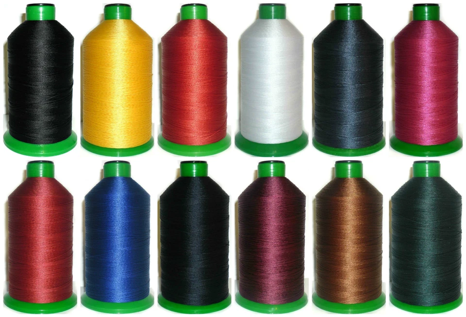 Resistente Fissato Nylon Filo 20'S, 1600MTRS, SOMABOND Fodera Colori Assortiti - Immagine 2 di 2