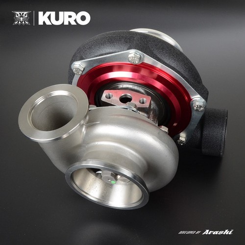 KURO 4" GTX3582R Ceramic Dual Ball Bearing Turbo Charger A/R 1.06 V-band 750 HP - Picture 5 of 5