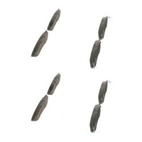 2 BremsbelagsäTze Scheibenbremsen 17,7 Mm Bosch FüR U.A. Chevrolet Lacetti