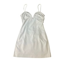 Zara sweetheart white neckline dress size small