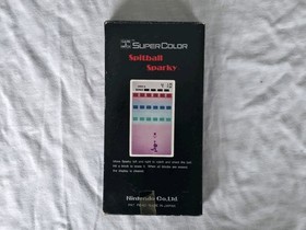 Nintendo Game & Watch Spitball Sparky Supercolor New 