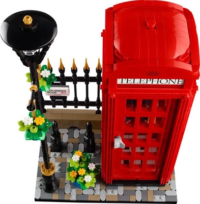 LEGO 21347 Ideas: Red London Telephone Box - Brand New Sealed