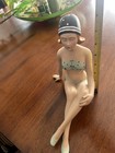 Beachbetty figurine ceramic blue swimsuit — photo 1