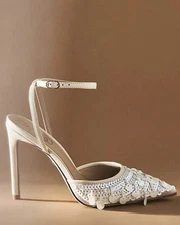 Sam edelman Avril Sequin heels new 7.5  bridal
