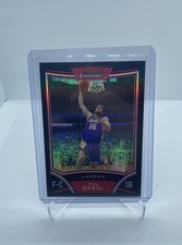 Pau Gasol - 2008-09 Bowman Draft Picks & Stars Chrome Refractor #16 /499 Lakers