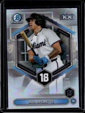 2026 Bowman Aiva Arquette Scouts Top 100 Chrome #BTP-18 Marlins
