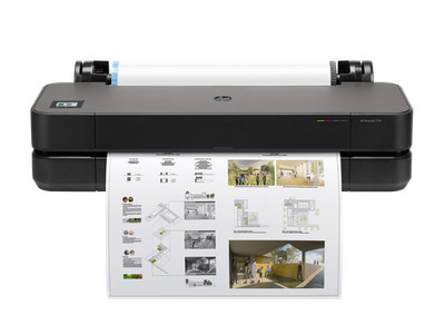 HP DesignJet T230 Large Format 24'' Plotter Printer   Fast, Compact, 