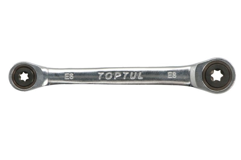 Clés TOPTUL AOAC0608 pour desserrer les vis Torx bloquées E6 E8