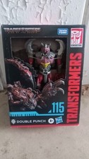 Transformers Studio Series Deluxe Class 115 Double Punch Action Figure New