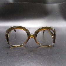 Vintage Christian Dior Optyl Eyeglass Frames Women's Brown Tortoise Style