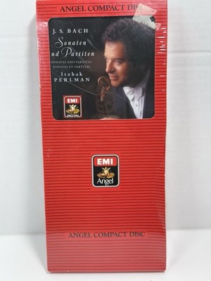 Bach Sonatas and Partitas for Solo Violin ITZHAK PERLMAN EMI - Long Box 