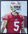 Mike Evans Signed Autographed San Francisco 49ers NFL Football 8x10 Photo