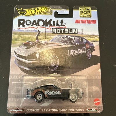 Hot Wheels 2023 - Custom 1971 Datsun 240Z Rotsun Roadkill - HKC37 - 1:64