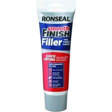 Ronseal Smooth Finish Ready Mixed Filler 330g Tube White Wall Wood Repair DIY