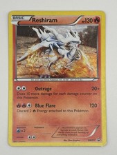 Reshiram BW23 Black & White Black Star Promos Holo Pokemon Card MP on eBay