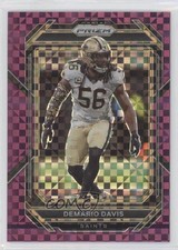 2022 Panini Prizm Purple Power Prizm 8/49 Demario Davis #212 0w8p