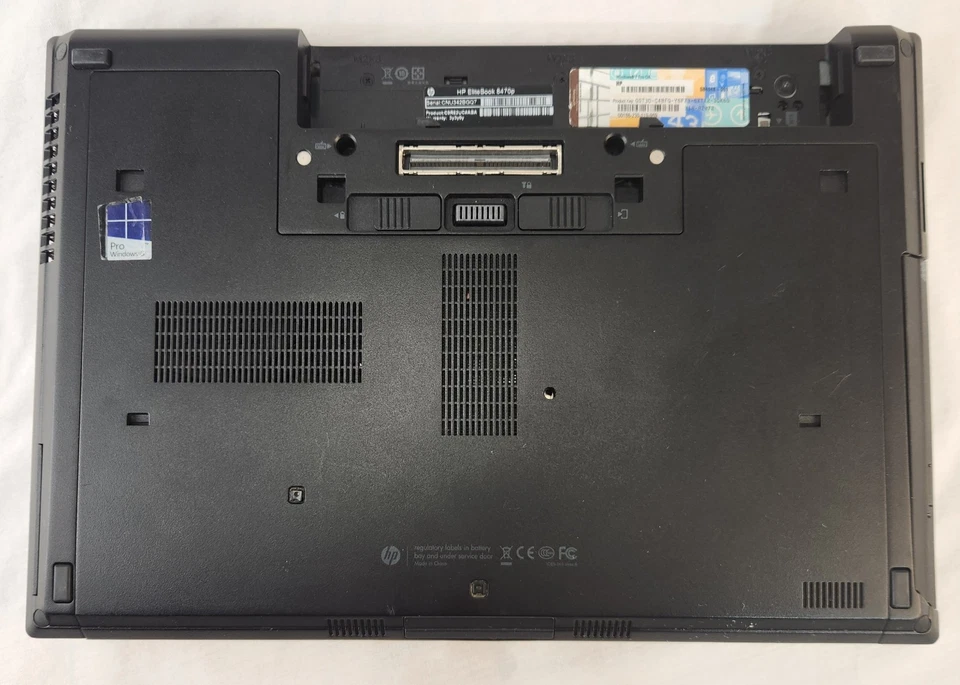 HP EliteBook 8470p i5-3320M, 2.6 GHz 2GB RAM NO: HDD/SSD/OS/BATT/PSU PARTS ONLY - Image 4 of 4