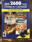 Atari 2600 4 Games In 1 Cartridge 2 Paddle Controller Pack Boxed Set New