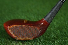 SPALDING KRO-FLITE ROB T JONES PERSIMMON 2 WOOD RH, REFINISHED HEAD  VINTAGE 