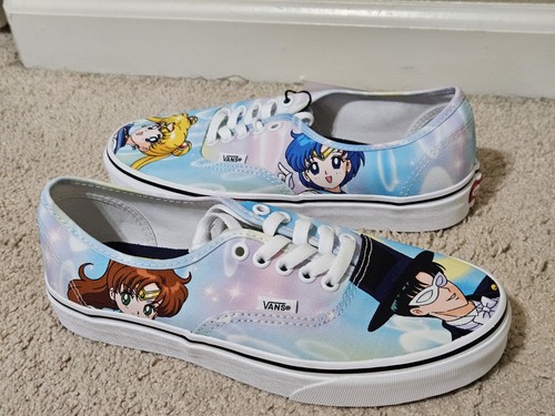 Size 7.5 Mens Womens 9 - VANS Authentic Sailor Moon Pretty Guardians VN0A5KS9448 - Picture 3 of 6