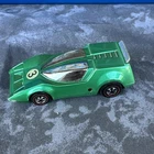 Hot Wheels Redline Sizzlers Live Wire Green /Metallic Vintage 1969 Mattel Mexico