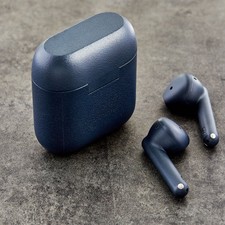 onn Bluetooth Wireless Earphones, Gray Noise Canceling Mics  Charging Case