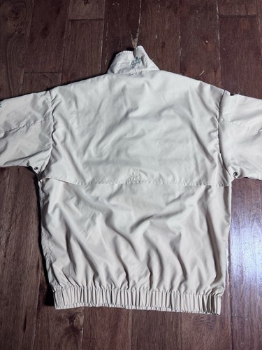 Masters Collection SMALL Jacke beige 1/4 Zip Beutel Pullover Golf Windbreaker - Bild 4 von 5