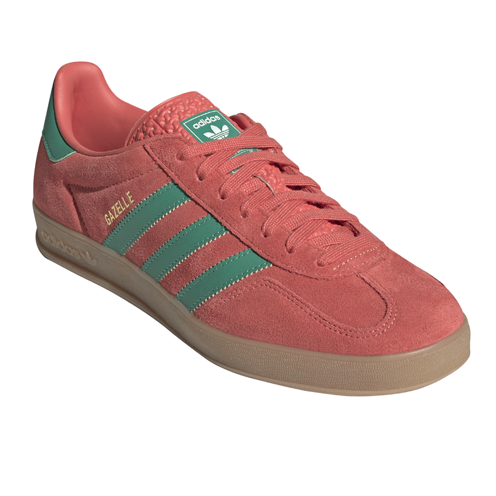 New Adidas Gazelle Indoor \'Preloved Scarlet Court Green\' Men\'s Shoes Size 10 Adidas Gazelle Indoor  main image 3
