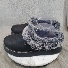 Skechers Shoes Womens Size EU 38.5 US 8 Bobs Keepsakes Black Slippers Read 