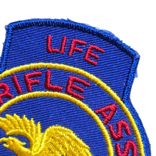 National Rifle Association Life Member Patch Embroidered Badge NRA Vintage - Picture 13 of 17