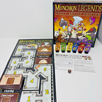 Steve Jackson Games Munchkin Legends Guest Artist Edition Board Game