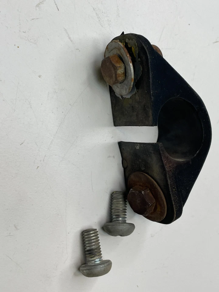 1974 Suzuki TM125 OEM Fender Mount Bracket TM 100 1973 1975 - Image 3 of 3