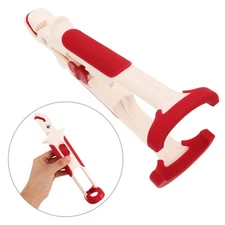  Plate Retriever Tongs Hot Gripper Clips Anti Scald Clamps Scalding Dish