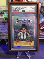 Bowman GPK Watery Williams Garbage Pail Kids  ( Carson Williams ) PSA 9