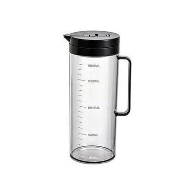 Unique Glaciers Effect Pitcher For Juice Infusions And Space Saving Storage