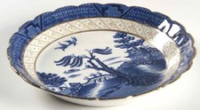 Booths Real Old Willow Blue Soup Bowl 5936906