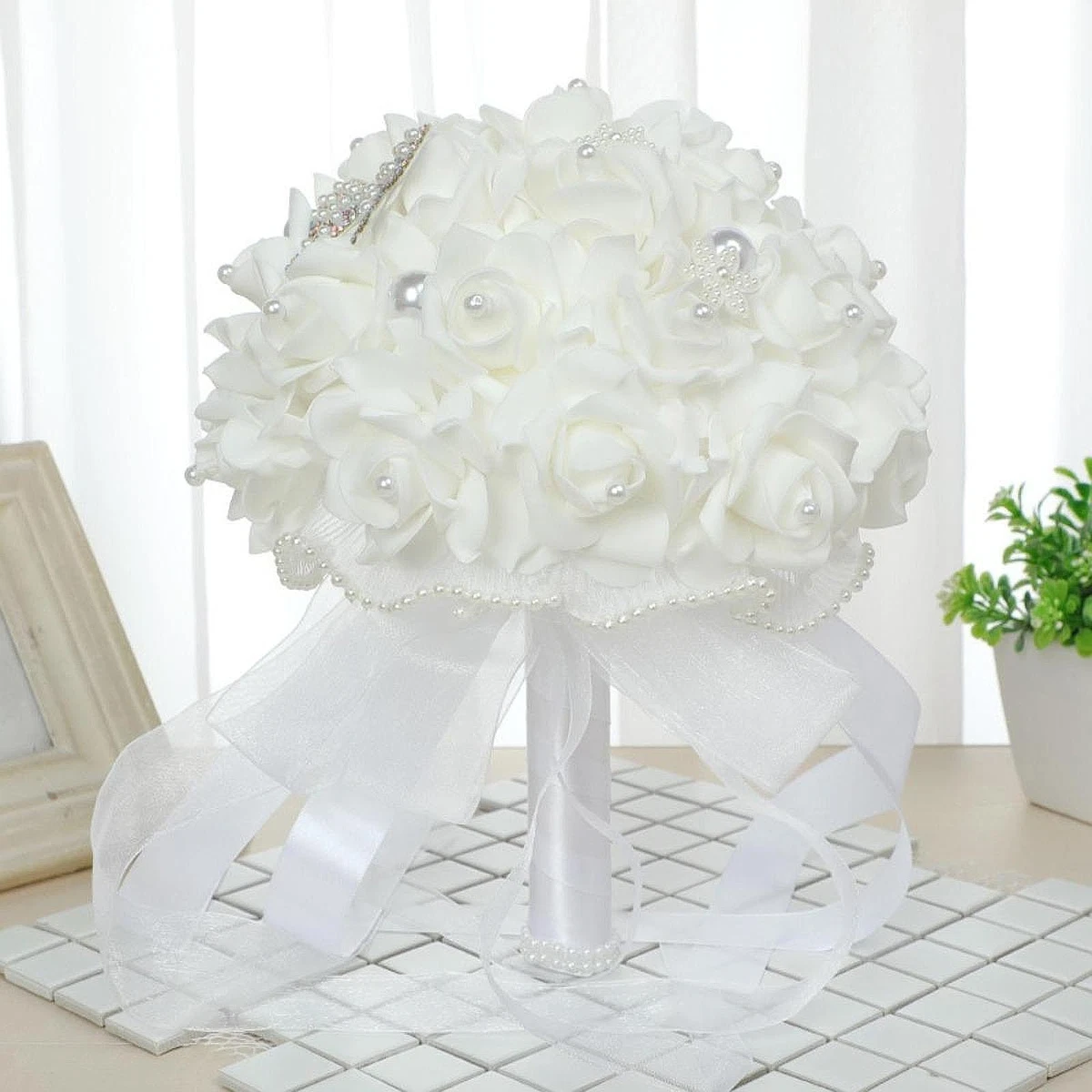Bouquet Sposa - Piante E Fiori Artificiali / Decorazioni Per Interni