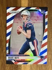 2024 PANINI PRIZM #329 DRAKE MAYE - RED, WHITE & BLUE PRIZM - RC ROOKIE CARD